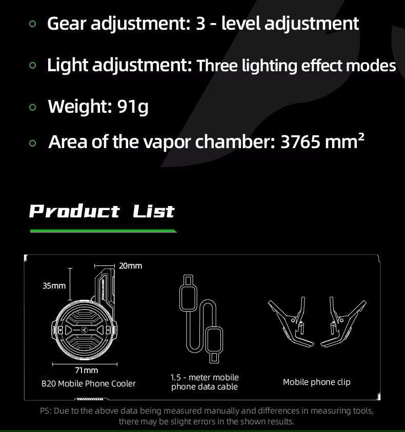 PIVA B20 Phone Cooler