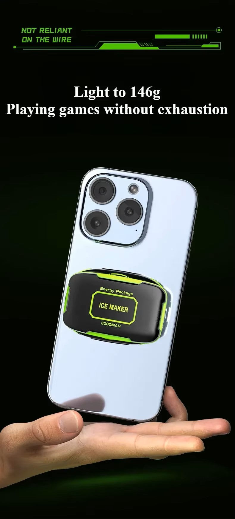 JS85 Rechargeable Phone Cooler