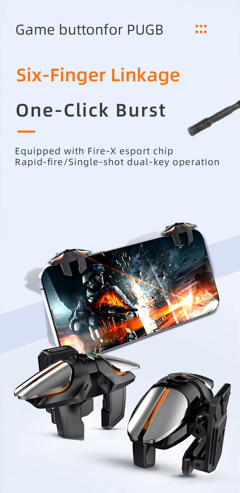 JS61 Auto Fire Mobile Trigger