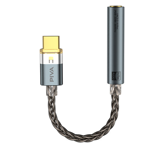 PIVA BA30 Hi-Res USB-C DAC & Headphone Amplifier – 3.5mm