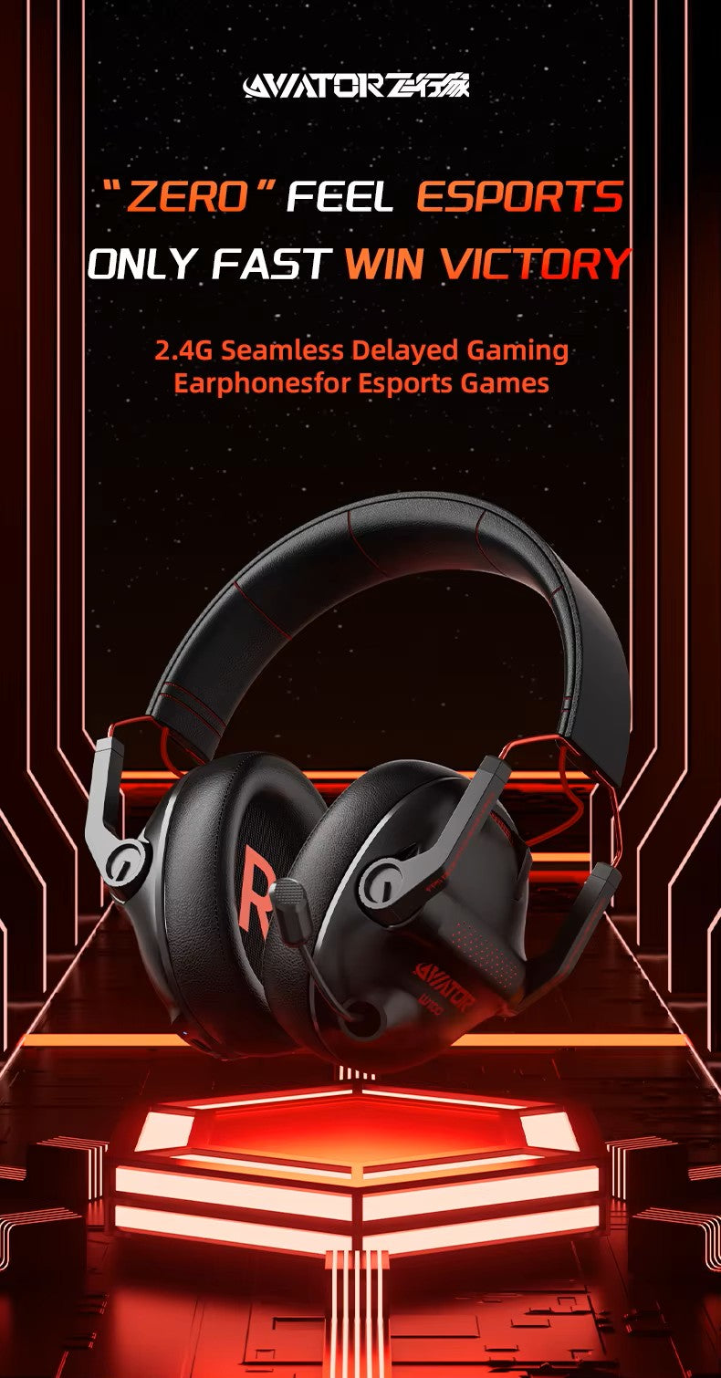 PIVA W100 Bluetooth Gaming Headphone (FR Like new)