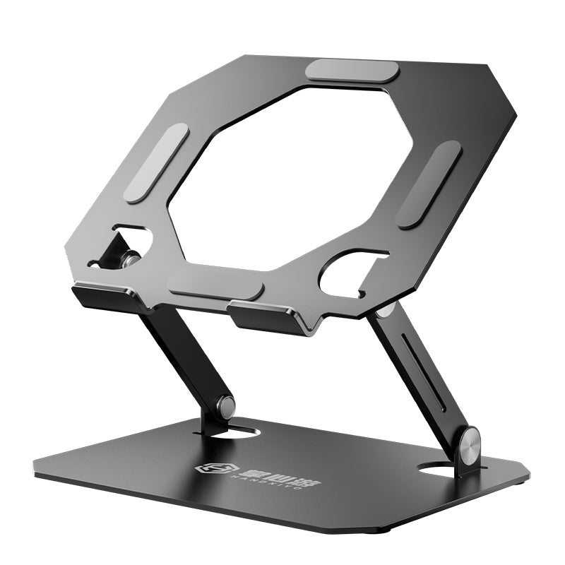 TS-1 Premium Metal iPad & Tablet Stand – Adjustable & Foldable