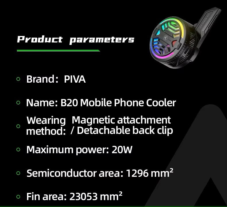 PIVA B20 Phone Cooler