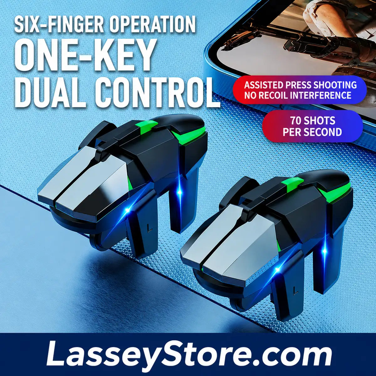 DY02 Auto Fire Mobile Trigger