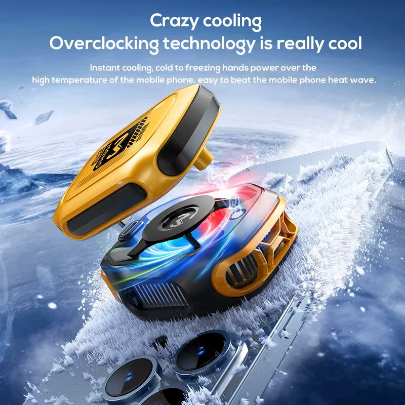 MEMO CX12 Yellow Rechargeable Phone Cooler
