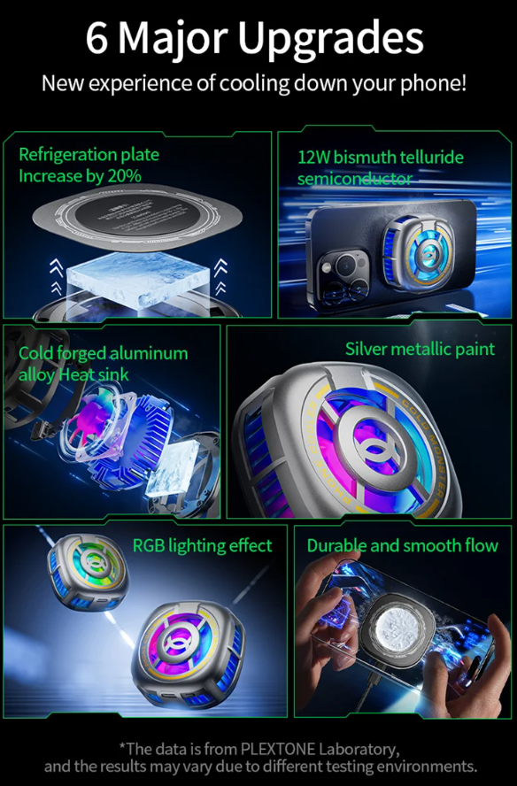 Plextone EX2 Ultra Phone Cooler