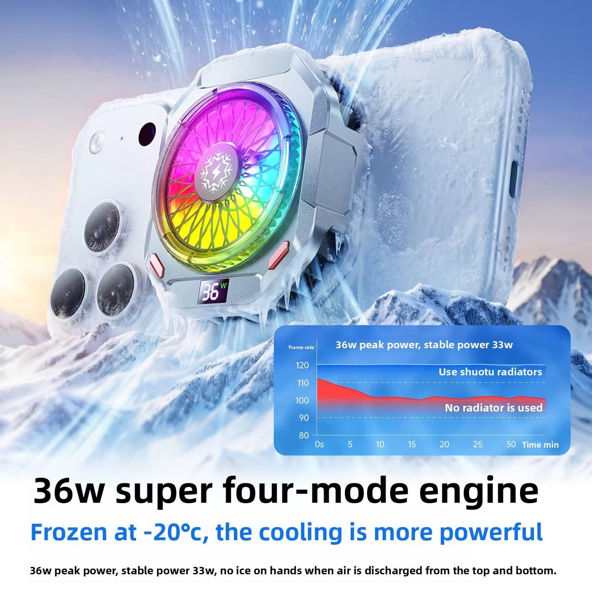 KirinDragon TH28 Phone Cooler