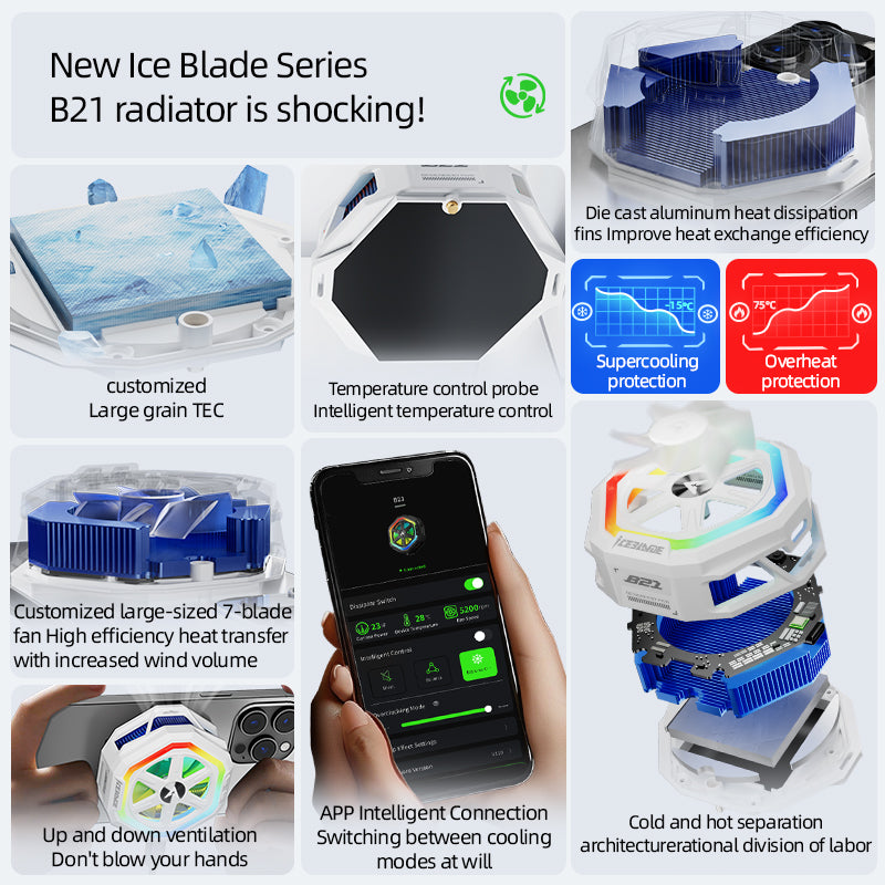 PIVA B21 White Phone Cooler