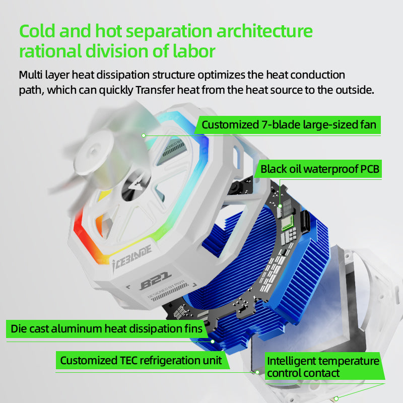 PIVA B21 White Phone Cooler
