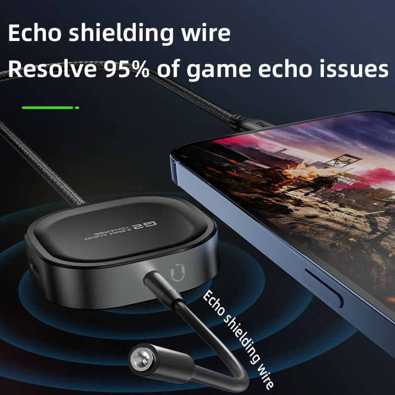 PIVA G2L 2 in 1 Audio & Charging Adapter - Dual Lightning