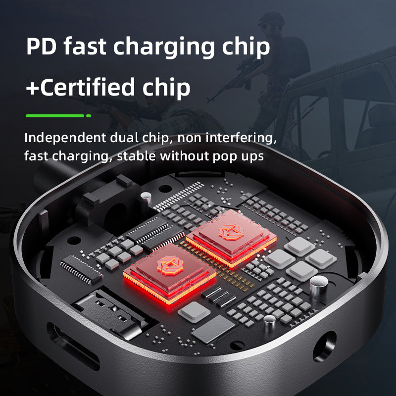 PIVA G2L 2 in 1 Audio & Charging Adapter - Dual Lightning