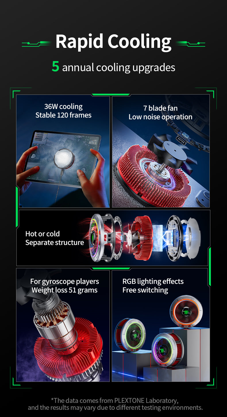 Plextone EX3 Pro Tablet & Phone Cooler