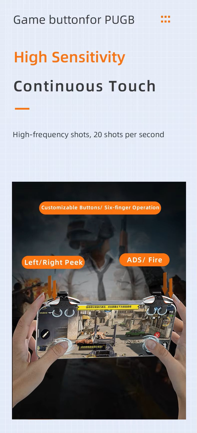 JS61 Auto Fire Mobile Trigger