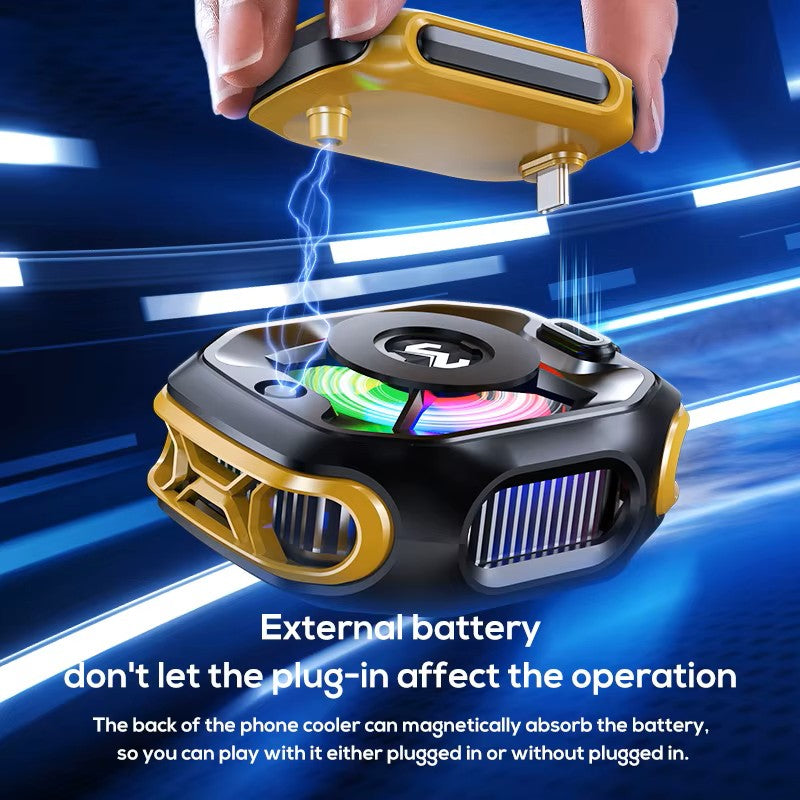 MEMO CX12 Yellow Rechargeable Phone Cooler