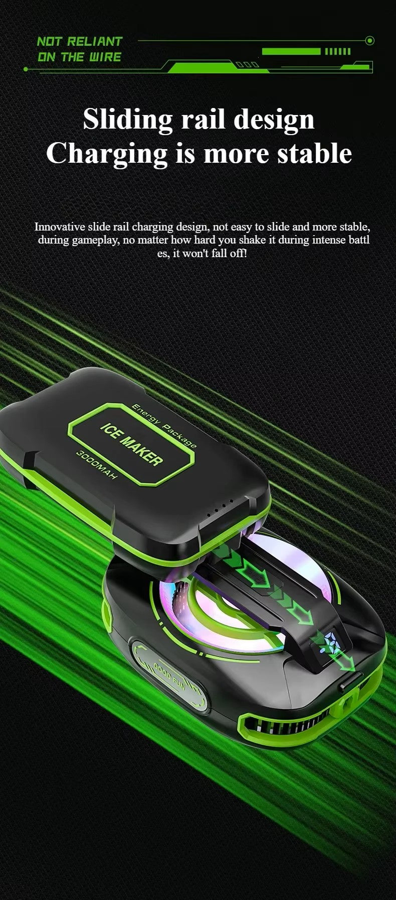 JS85 Rechargeable Phone Cooler