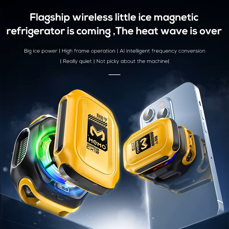 MEMO CX12 Yellow Rechargeable Phone Cooler
