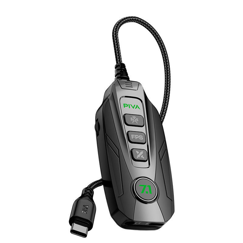 PIVA GS20 7.1 Gaming Sound Card with PD 60W Type-C