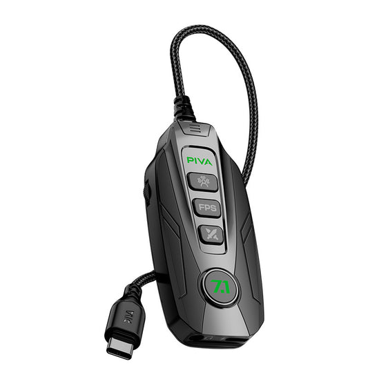 PIVA GS20 7.1 Gaming Sound Card with PD 60W Type-C